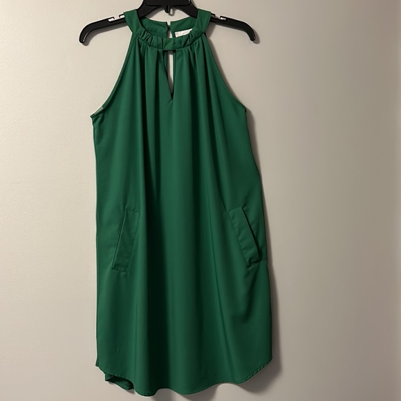 New York & Comp - Stretch - women’s green medium dress - Picture 2 of 9
